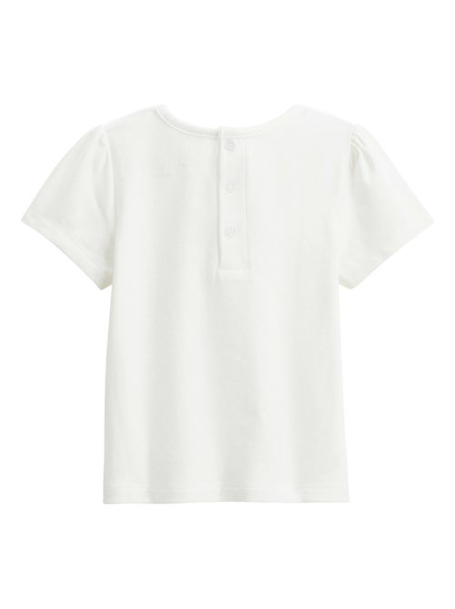 Lot de 2 t-shirts enfant manches courtes Tiana - Kiabi Lot de 2 t-shirts enfant manches courtes Tiana - Kiabi