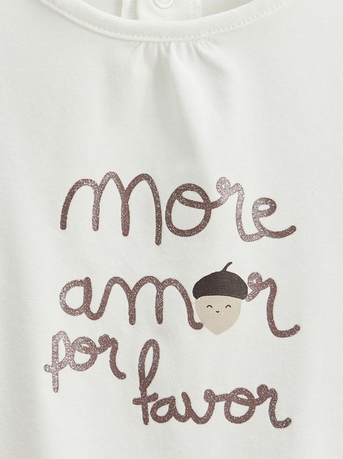 Lot de 2 t-shirts enfant manches longues Sora - Kiabi Lot de 2 t-shirts enfant manches longues Sora - Kiabi
