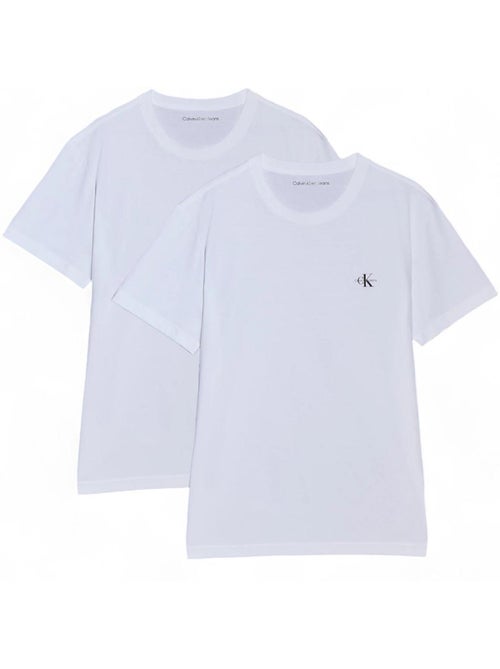 Lot de 2 T-shirts Homme Calvin Klein - Kiabi Lot de 2 T-shirts Homme Calvin Klein - Kiabi