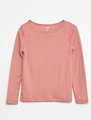 Lot de 2 t-shirts thermorégulateur en maille pointelle