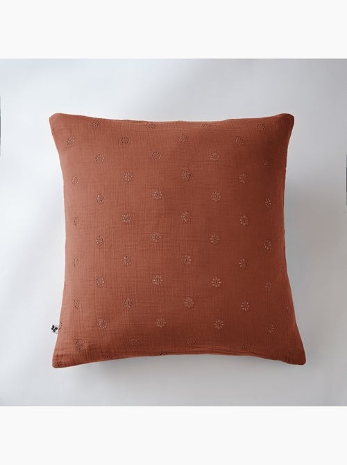 Lot de 2 taies d’oreiller – gaze de coton brodée – gaïa boho - Kiabi Lot de 2 taies d’oreiller – gaze de coton brodée – gaïa boho - Kiabi