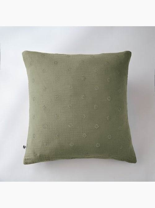 Lot de 2 taies d’oreiller – gaze de coton brodée – gaïa boho - Kiabi Lot de 2 taies d’oreiller – gaze de coton brodée – gaïa boho - Kiabi