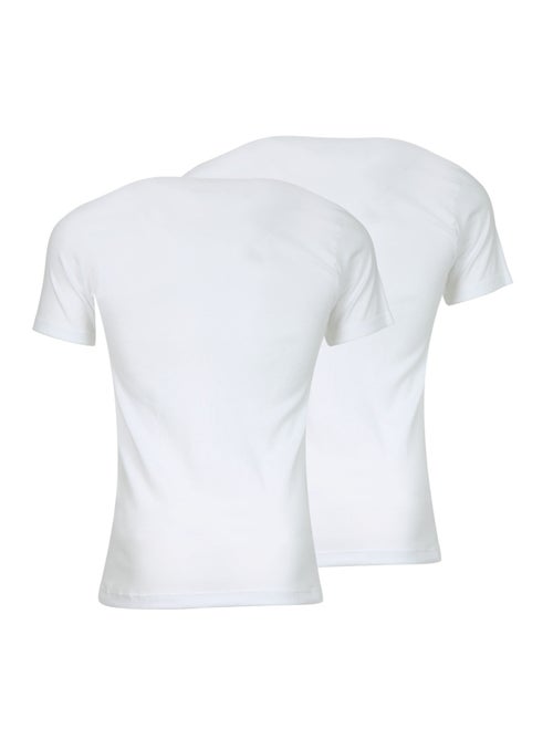 Lot de 2 tee-shirts col rond homme coton bio athena - Kiabi Lot de 2 tee-shirts col rond homme coton bio athena - Kiabi