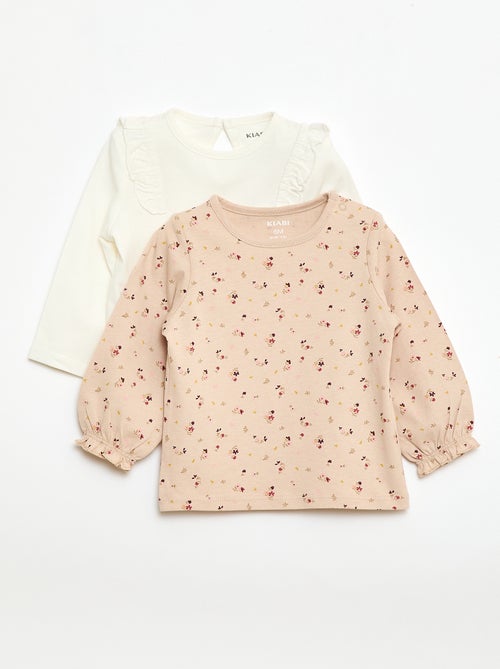 Lot de 2 tee-shirts imprimés - Kiabi