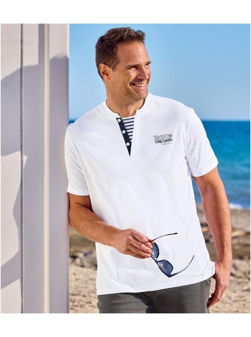 Lot de 2 tee-shirts palm club - atlas for men - Kiabi Lot de 2 tee-shirts palm club - atlas for men - Kiabi