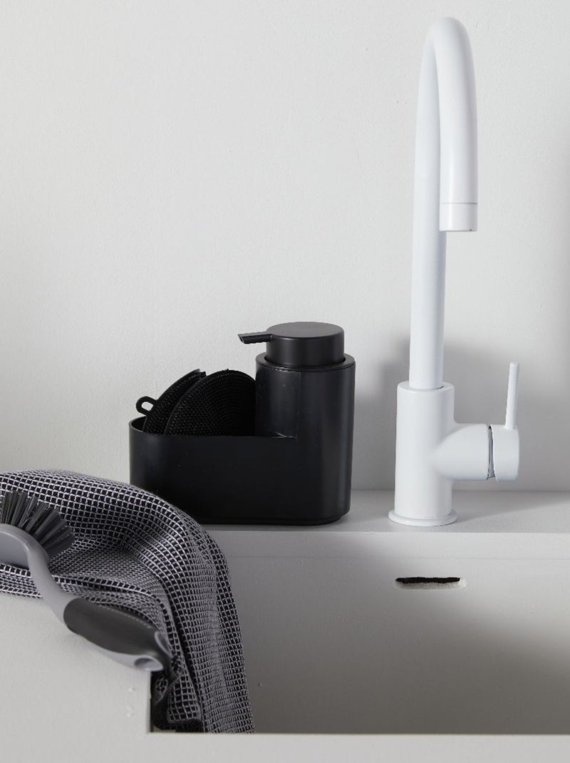 Lot de 2 torchons 50 x 70 cm 190 gr Noir - Kiabi