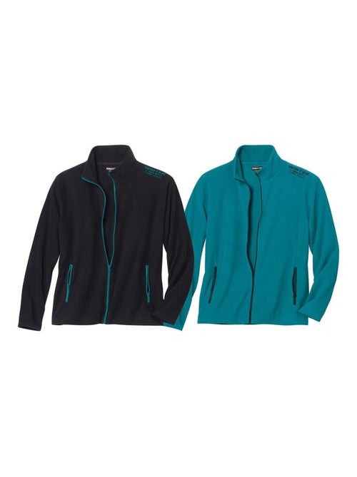 Lot de 2 Vestes Micropolaires Winter - ATLAS FOR MEN - Kiabi Lot de 2 Vestes Micropolaires Winter - ATLAS FOR MEN - Kiabi