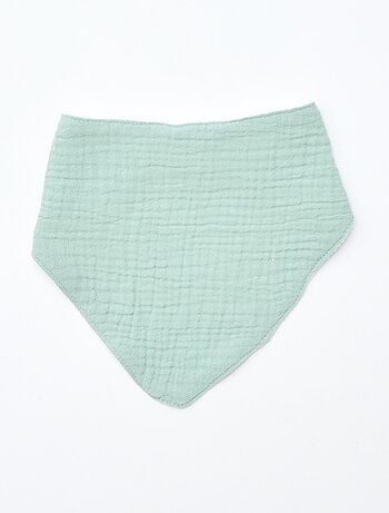 Lot de 3 bavoirs naissance en coton