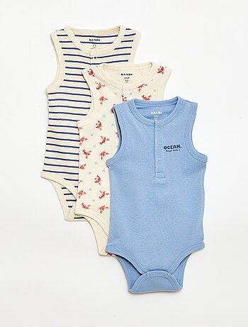 Lot de 3 bodies - 3 pièces