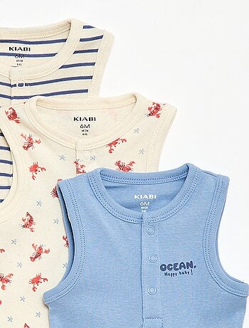 Lot de 3 bodies - 3 pièces