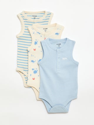 Lot de 3 bodies - 3 pièces
