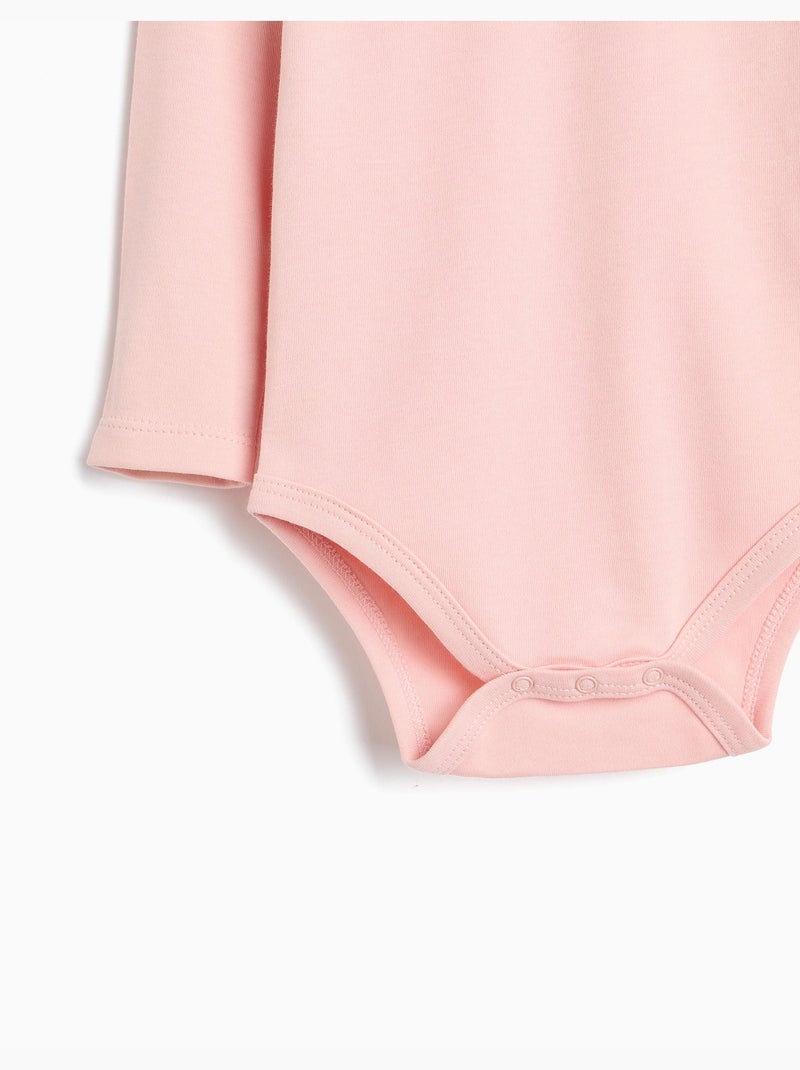 Lot de 3 bodies à manches longues, mo fashion Multicolore - Kiabi