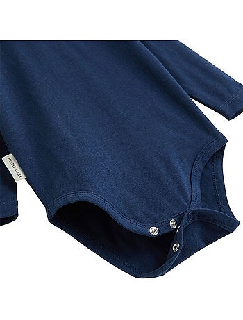Lot de 3 bodies bébé col roulé manches longues mathéo