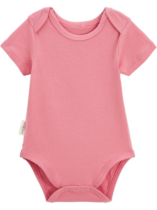 Lot de 3 bodies bébé manches courtes anaelle - Kiabi