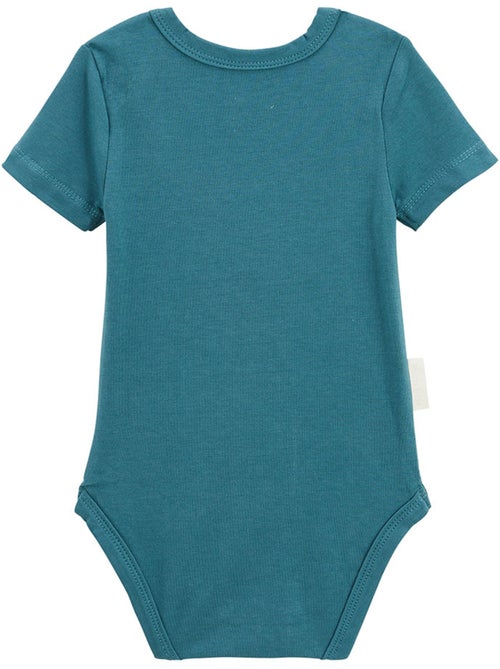 Lot de 3 bodies bébé manches courtes baroudeur - Kiabi