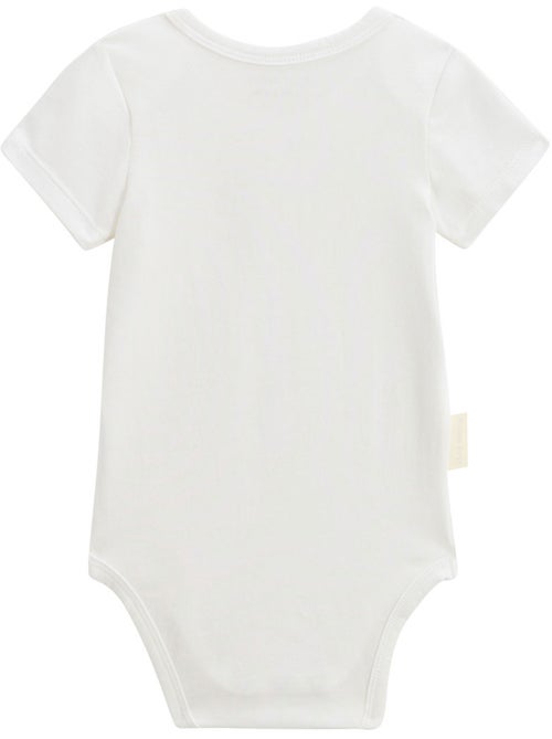 Lot de 3 bodies bébé manches courtes Louison - Kiabi
