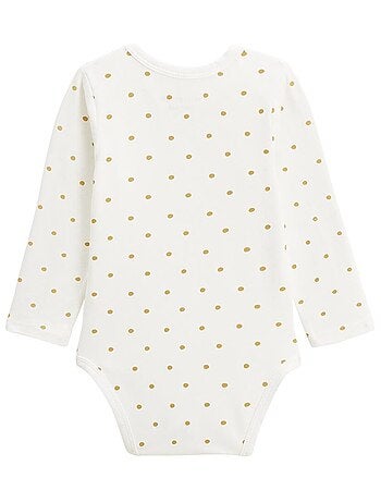 Lot de 3 bodies bébé manches longues misty