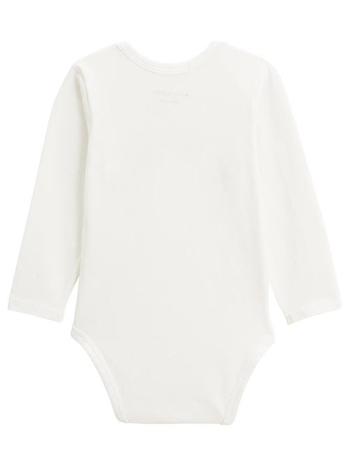 Lot de 3 bodies bébé manches longues misty - Kiabi Lot de 3 bodies bébé manches longues misty - Kiabi