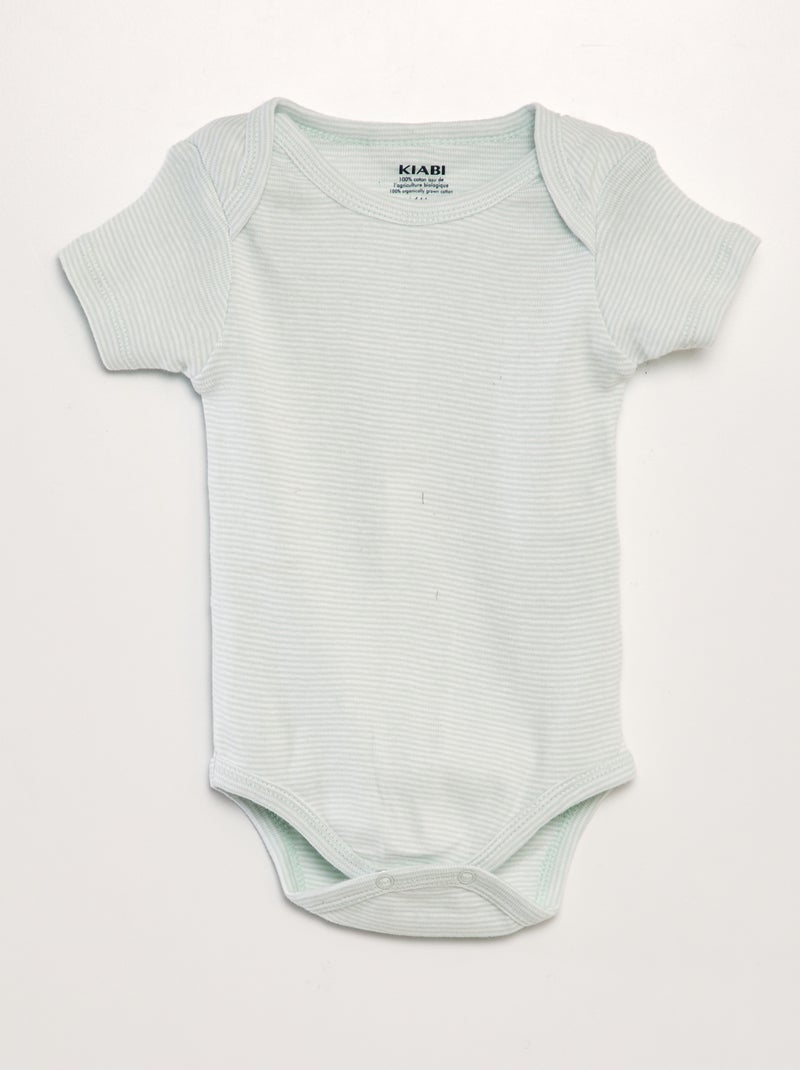 Lot de 3 bodies Blanc - Kiabi
