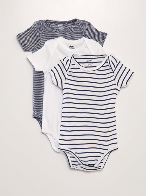 Lot de 3 bodies - Kiabi