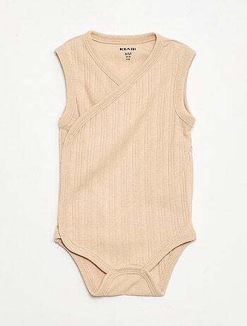 Lot de 3 bodies côtelés