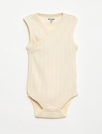 Lot de 3 bodies côtelés