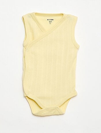 Lot de 3 bodies côtelés