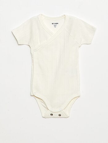 Lot de 3 bodies côtelés