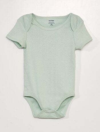 Lot de 3 bodies en coton - collection facile à enfiler