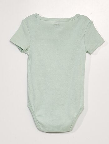 Lot de 3 bodies en coton - collection facile à enfiler