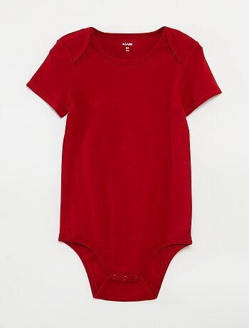 Lot de 3 bodies en coton - collection facile à enfiler