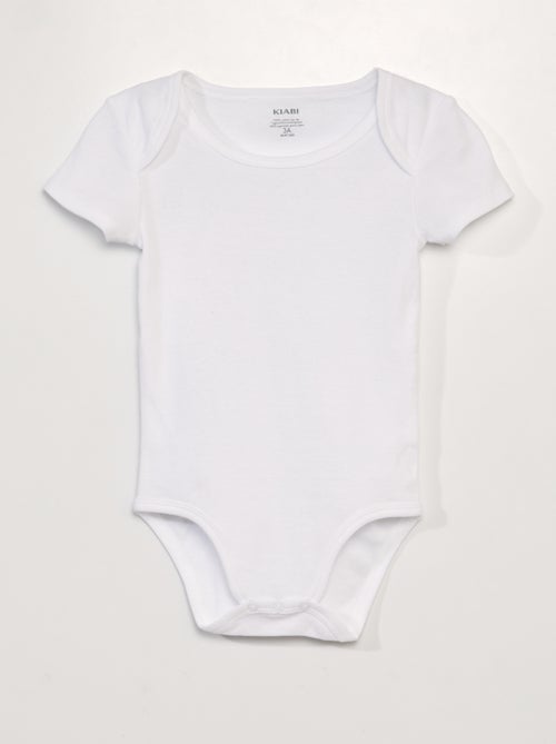 Lot de 3 bodies en coton - collection facile à enfiler - Kiabi Lot de 3 bodies en coton - collection facile à enfiler - Kiabi