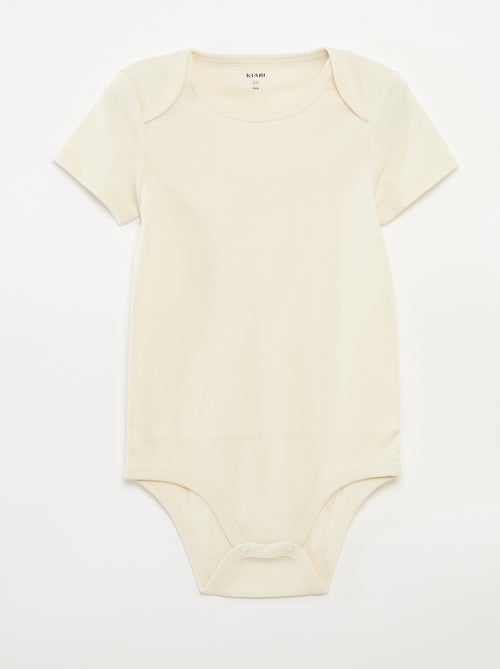 Lot de 3 bodies en coton - collection facile à enfiler - Kiabi