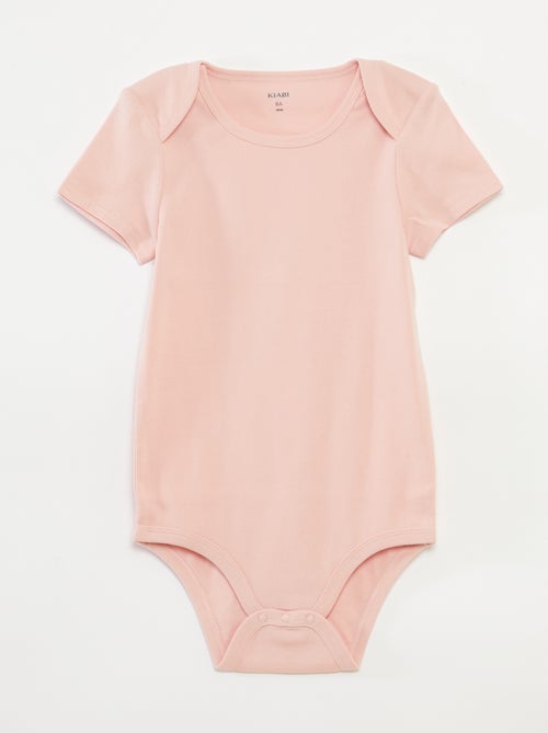 Lot de 3 bodies en coton - collection facile à enfiler - Kiabi