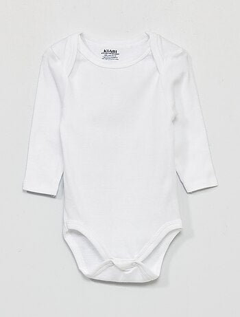 Lot de 3 bodies en jersey