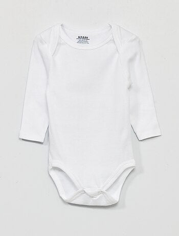 Lot de 3 bodies en jersey