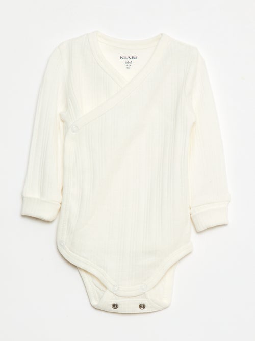 Lot de 3 bodies évolutif - Kiabi