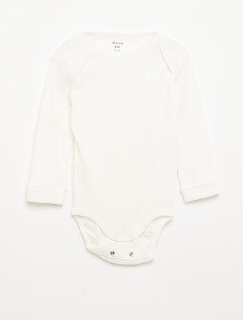 Lot de 3 bodies évolutifs - Kiabi