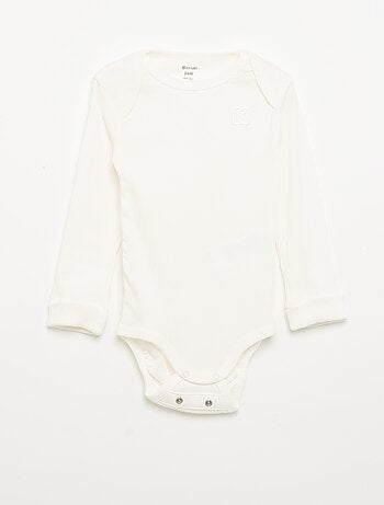 Lot de 3 bodies évolutifs - Kiabi