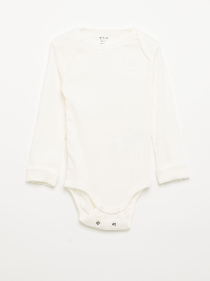 Lot de 3 bodies évolutifs - Kiabi Rose - Kiabi