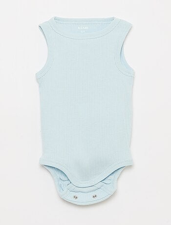 Lot de 3 bodies évolutifs à bretelles unis