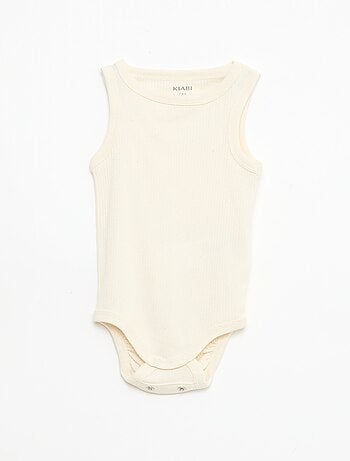 Lot de 3 bodies évolutifs à bretelles unis