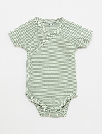 Lot de 3 bodies évolutifs à manches courtes