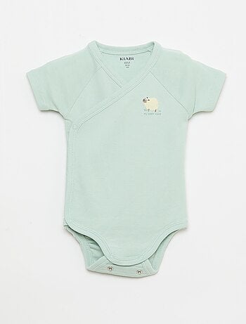 Lot de 3 bodies évolutifs à manches courtes