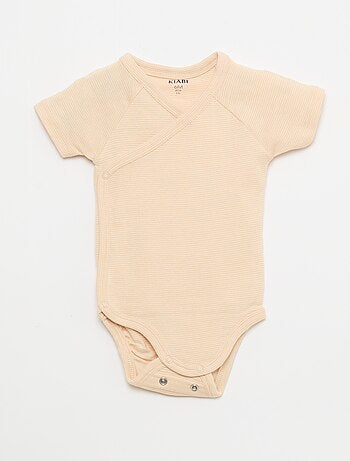 Lot de 3 bodies évolutifs à manches courtes