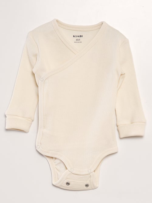 Lot de 3 bodies évolutifs - Kiabi Lot de 3 bodies évolutifs - Kiabi