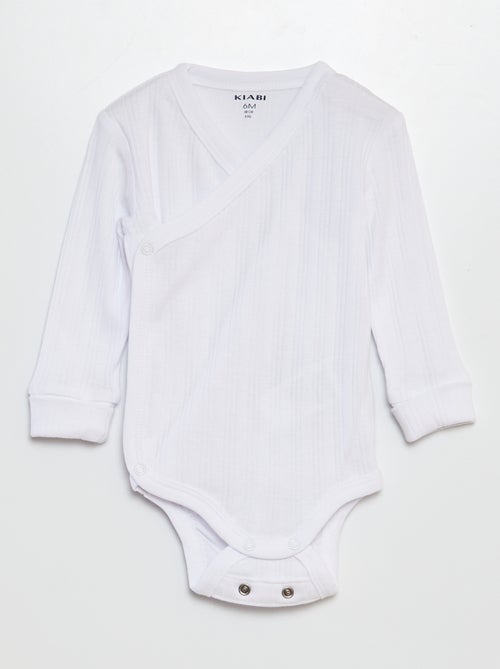 Lot de 3 bodies évolutifs - Kiabi Lot de 3 bodies évolutifs - Kiabi