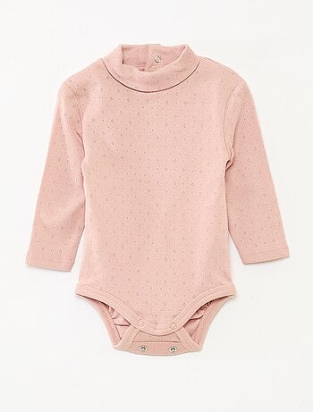 Lot de 3 bodies évolutifs en maille pointelle