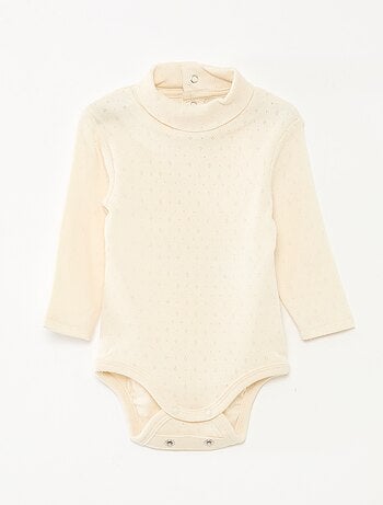 Lot de 3 bodies évolutifs en maille pointelle