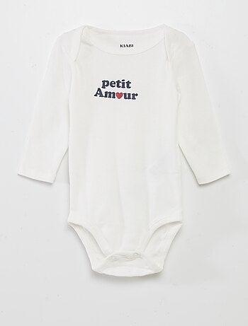 Lot de 3 bodies manches longues